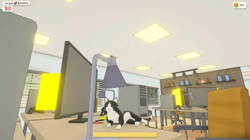 《貓貓亂搗蛋/Cat Chaos》這是一款讓你變身成貓體驗各種物理破壞的遊戲 | 宅宅新聞